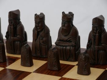 Berkeley Chess - Isle of Lewis Chess Set - Ivory and Brown - Image 4