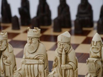 Berkeley Chess - Isle of Lewis Chess Set - Ivory and Brown - Image 5