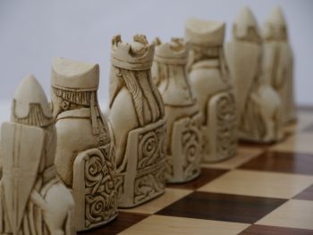 Berkeley Chess - Isle of Lewis Chess Set - Ivory and Brown - Image 6