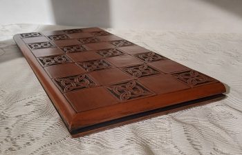 Decorative Dark Foldup Chess Board 2" Squares - Image 12