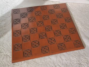 Decorative Dark Foldup Chess Board 2" Squares - Image 13