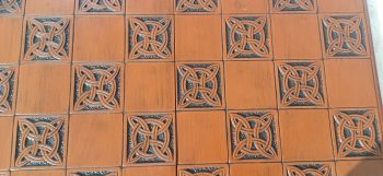 Decorative Dark Foldup Chess Board 2" Squares - Image 14