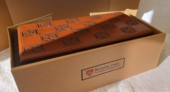 Decorative Dark Foldup Chess Board 2" Squares - Image 19