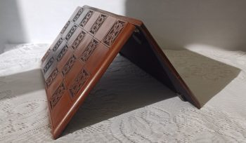 Decorative Dark Foldup Chess Board 2" Squares - Image 3