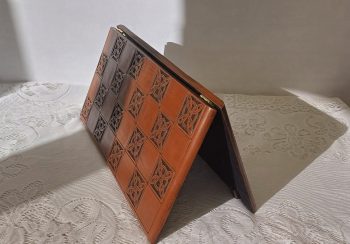Decorative Dark Foldup Chess Board 2" Squares - Image 5
