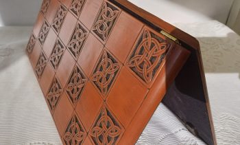 Decorative Dark Foldup Chess Board 2" Squares - Image 7
