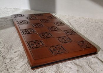 Decorative Dark Foldup Chess Board 2" Squares - Image 10
